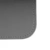 Leder Schreibtischunterlage Dunkelgrau - 3