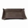 Leder Taschenleerer Wildleder Rechteckig Lava - 3
