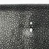 Leder Portemonnaie Groß mit Zip Schwarz - 2