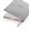 Notizbuch A5 Gepunktet Leder Silber - 2