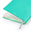 Leder Notizbuch A5 Blanko Mint - 3