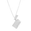 S.T. Dupont Halskette Feuerzeug Silber