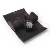 Leder Uhrenrolle für 3 Uhren Schwarz - 2