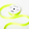Geschenkbandrolle 25 mm Neongrün