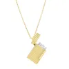 S.T. Dupont Halskette Feuerzeug Gold