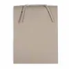 Leder Skizzenblock Groß Taupe