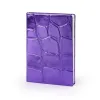 Notizbuch A5 Gepunktet Leder Violett