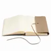 Fotoalbum mit Band 50 Blatt Leder Latte - 5