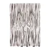 Geschenkpapier Tiger Schwarz/Weiß – 3 Bögen