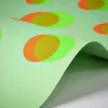 Geschenkpapier Eclipse 3er-Set Grün/Orange/Mint - 3