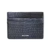 Kartenetui Flach Moon 6 Karten Leder Blue - 2