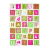 Geschenkpapier Pop Art Birthday Neon – 3 Bögen