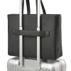 Leder Business Shopper Schwarz - 5