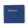 Adressbuch Ausgabe No. 21 TeBeskin Kunstleder saphir-blau