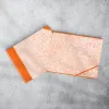 Gästebuch No. 3 Marmoriert Leder Orange - 2
