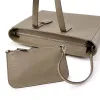 Leder Business Shopper Taupe - 5