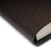 Leder Buchhülle A5 Dunkelbraun - 5