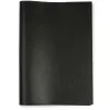 Leder Buchhülle A4 Schwarz