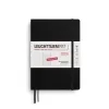 Wochenkalender & Notizbuch Medium (A5) 2026, Schwarz, Deutsc