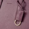 Leder Business Shopper Aubergine - 3