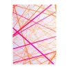 Geschenkpapier Network neon 3 Bögen
