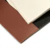 Buchhülle für DIN A5 Bücher Glattleder Brandy - 5