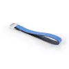 Leder Schlüsselanhänger Racing Blue