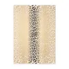 Geschenkpapier Leopard Gold – 3 Bögen