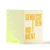 Grußkarte "Genieße den Moment" Lines  - 2
