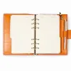 Terminplaner Adri Leder Orange - 4