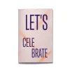 Grußkarte "Let's celebrate" Dots