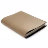 Leder Buchhülle A5 Latte - 4