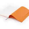Leinen Notizbuch A4 gepunktet Orange - 2
