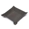 Leder Taschenleerer Wildleder QuadratischLava - 3