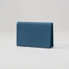 Treuleben Visitenkartenetui Leder Blau - 4