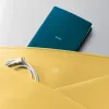 Leder Laptoptasche Mustard - 4