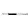 Caran d'Ache - Leman Damier - Set - Füllfederhalter - Feder B - Etui - Silber/Schwarz