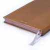 Leder Notizbuch A5 liniert Bronze - 2