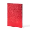 Notizbuch A4 Blanko Leder Rosso