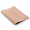 Leder Buchhülle A4 Rochen Rosa - 5