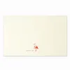 Grußkarte Storch Good News Neonpink