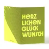 Grußkarte "Herzlichen Glückwunsch" Glow  - 3