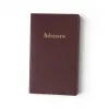 Adressbuch Ausgabe No. 26 TeBeskin Kunstleder granat-bordeau
