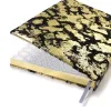 Tagesplaner 2027 Black Gold Leder - 5