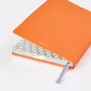 Leder Notizbuch A5 Blanko Orange - 2