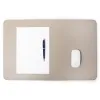 Leder Schreibtischunterlage Taupe - 4