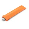Leder Stifteetui 1er Cracked Orange - 2