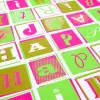 Geschenkpapier Pop Art Birthday Neon – 3 Bögen - 2