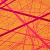 Geschenkpapier Network 3er-Set Magenta/Neonpink/Orange - 2