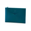 Treuleben Pouch Wallaby Leder Blaugrün